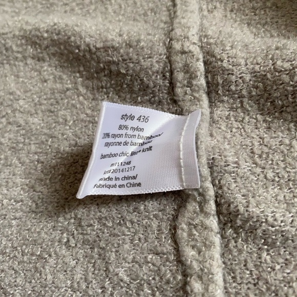 Barefoot Dreams Womens Small Medium Bamboo Chic Calypso Ombre Knit Cardigan Wrap - Picture 6 of 10